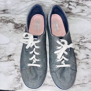 Keds | Casual Sneakers Center II Brushed Denim | Blue/Grey | Womens | 11